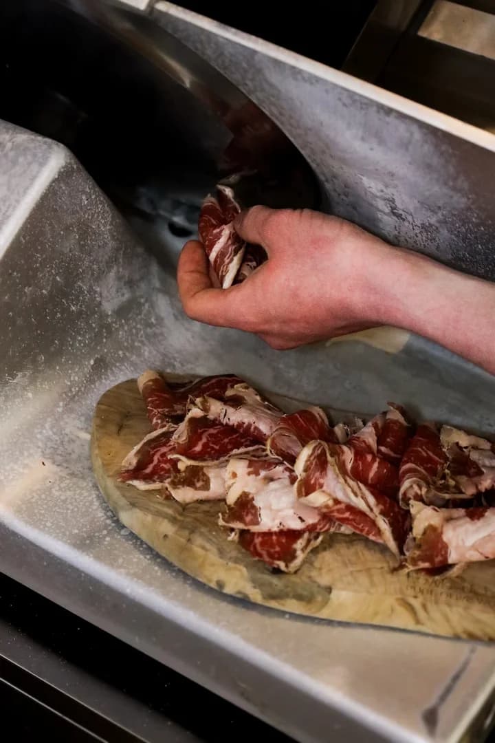 Charcuterie in de oven